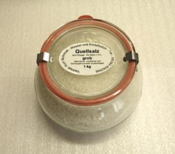 Zeige Details für Quell-Salz grob 1 kg im Glas Bild von Quell-Salz grob 1 kg im Glas