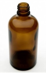 Zeige Details für Braunglasflasche 100 ml Bild von Braunglasflasche 100 ml