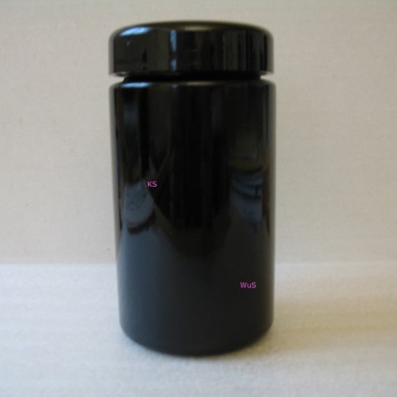 Bild von Miron Weithalsdose 300 ml Breit mit Deckel schwarz