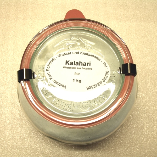 Bild von Kalahari Wüstensalz fein 1 kg