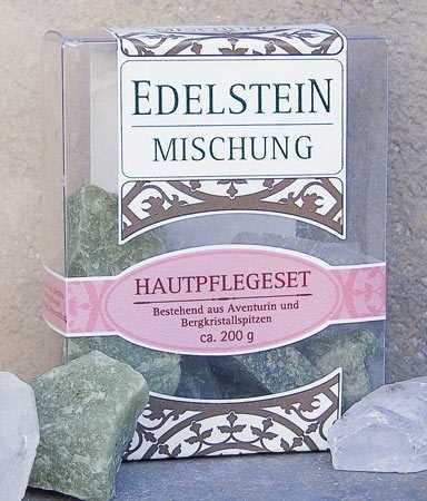 Bild von Edelstein Mischung  Hautpflege