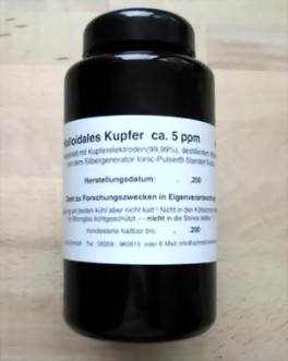 Bild von Kolloidales Kupfer im Mironglas  300 ml